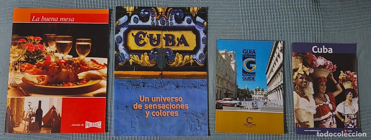 Folletos de turismo: LOTE DE 4 CAT&Aacute;LOGOS TUR&Iacute;STICOS DE CUBA &middot; Cubatravel / Gran Caribe / Palmares / Cubanacan - A&ntilde;o 2006