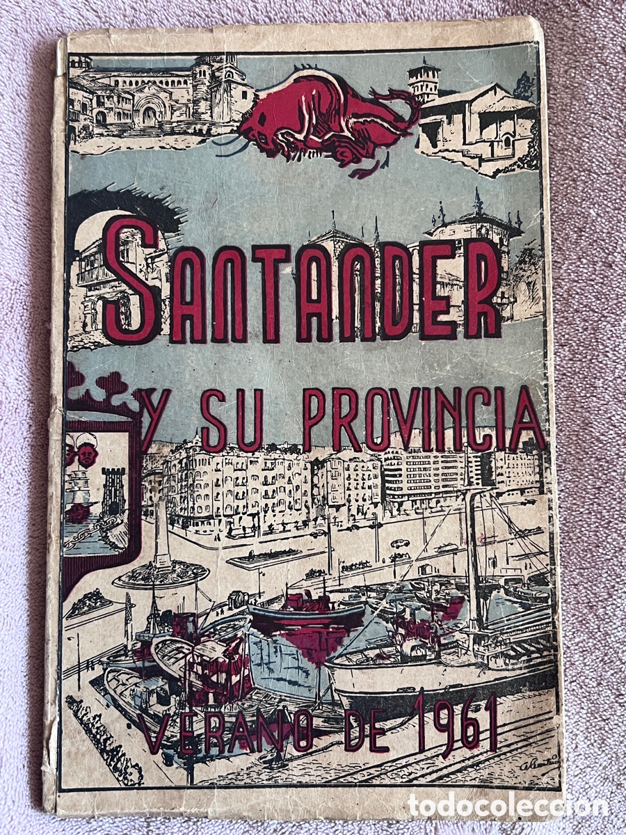 Folletos de turismo: SANTANDER Y SU PROVINCIA VERANO DE 1961
