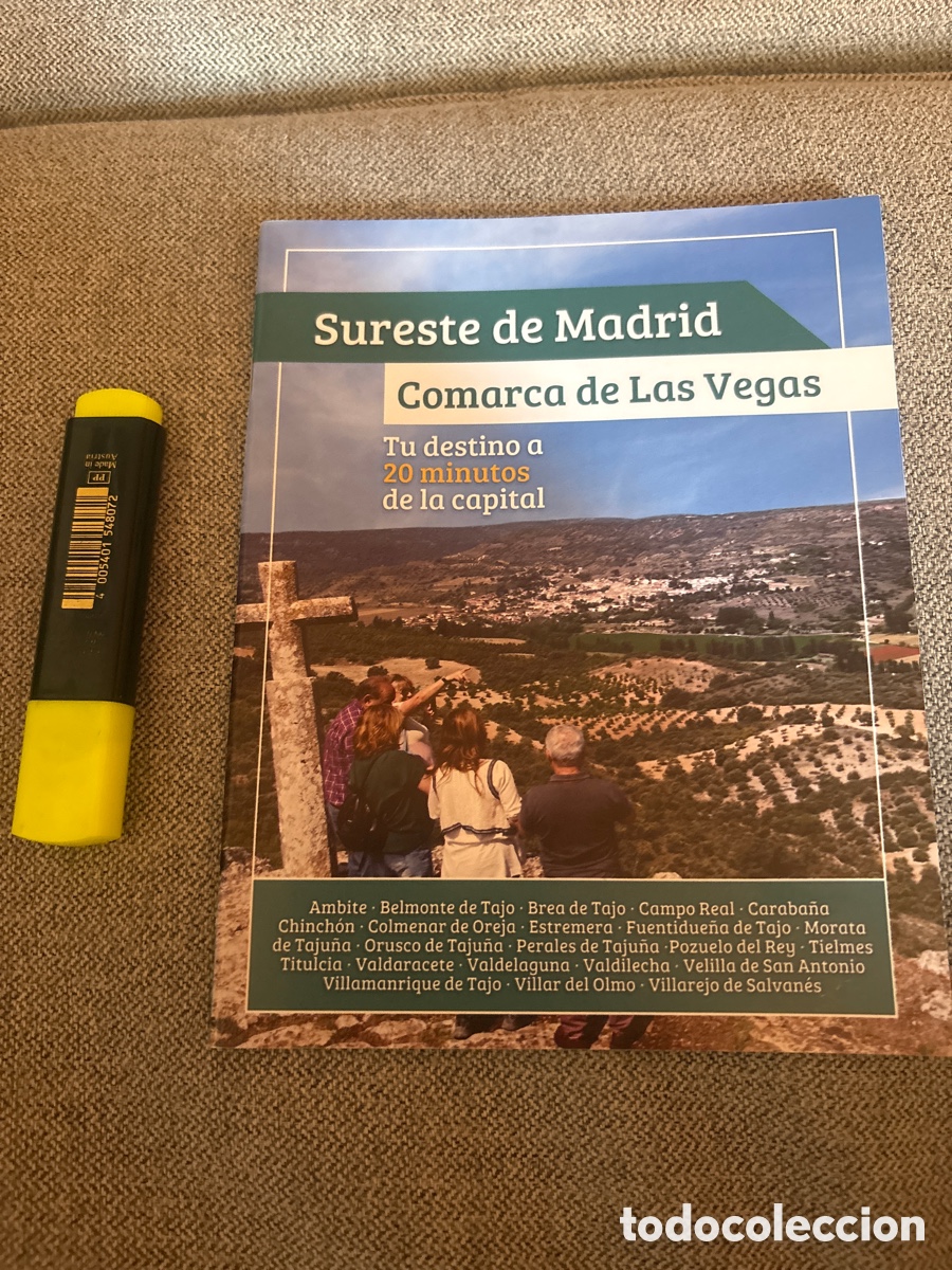 Folletos de turismo: Sureste de Madrid. Comarca de Las Vegas. ASM