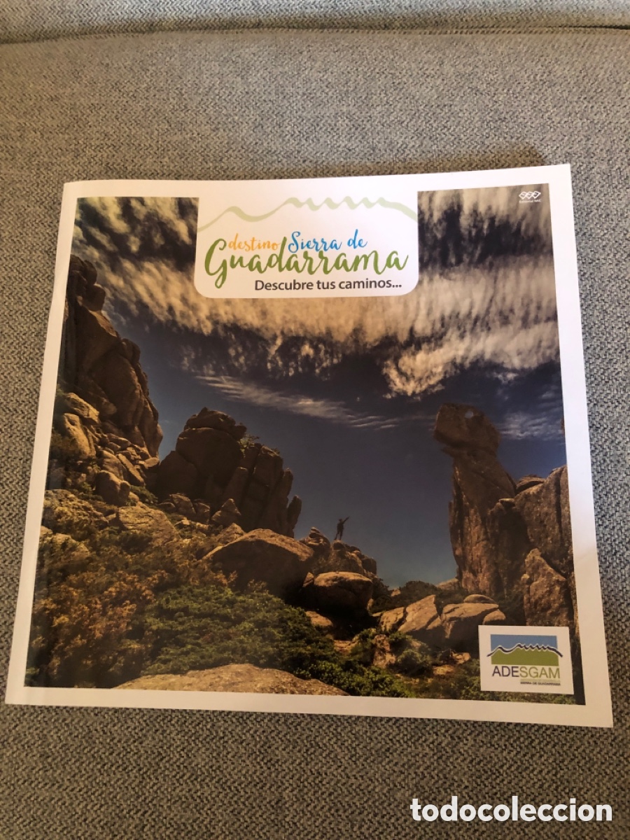 Folletos de turismo: Destino Sierra de Guadarrama. Madrid. Descubre tus caminos. 2024. ASM