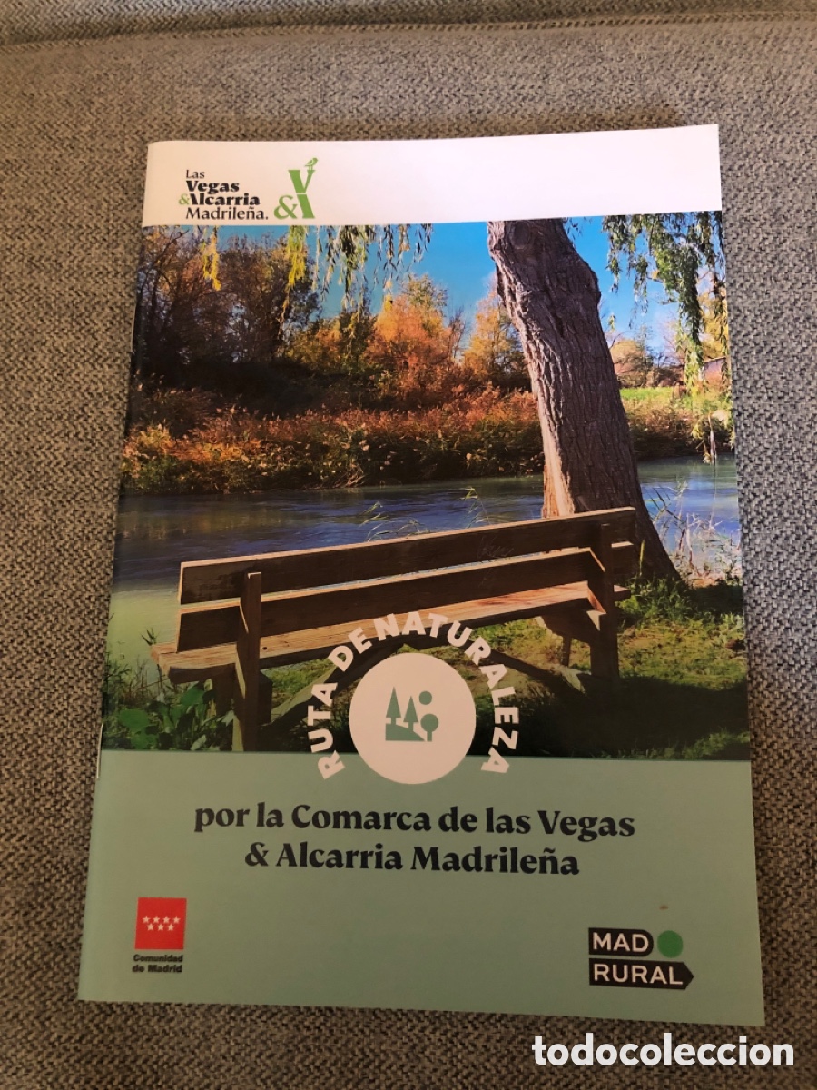 Folletos de turismo: Ruta de naturaleza por la comarca de las Vegas y Alcarria madrile&ntilde;a. Madrid. ASM