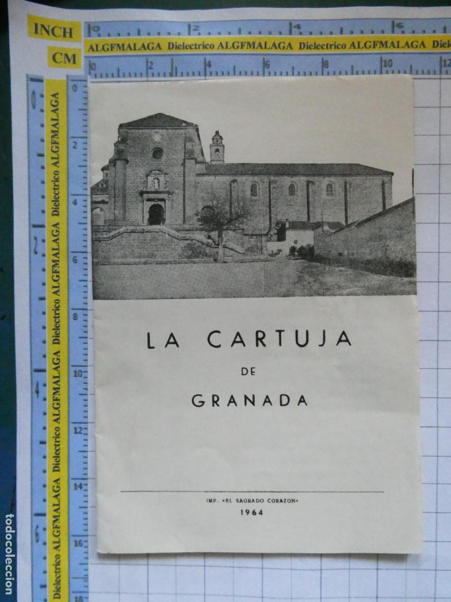 Folletos de turismo: FOLLETO TURISMO ANTIGUO. LA CARTUJA DE GRANADA A&Ntilde;O 1964. 11P. 10GR