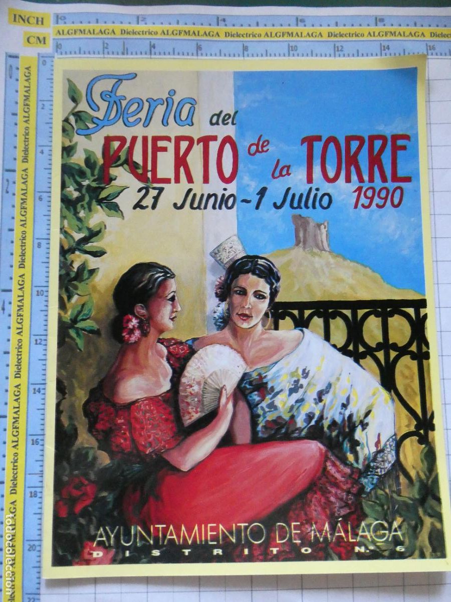 Folletos de turismo: PROGRAMA DE FIESTAS FERIA PUERTO DE LA TORRE M&Aacute;LAGA 1990. VERDIALES TRILLA