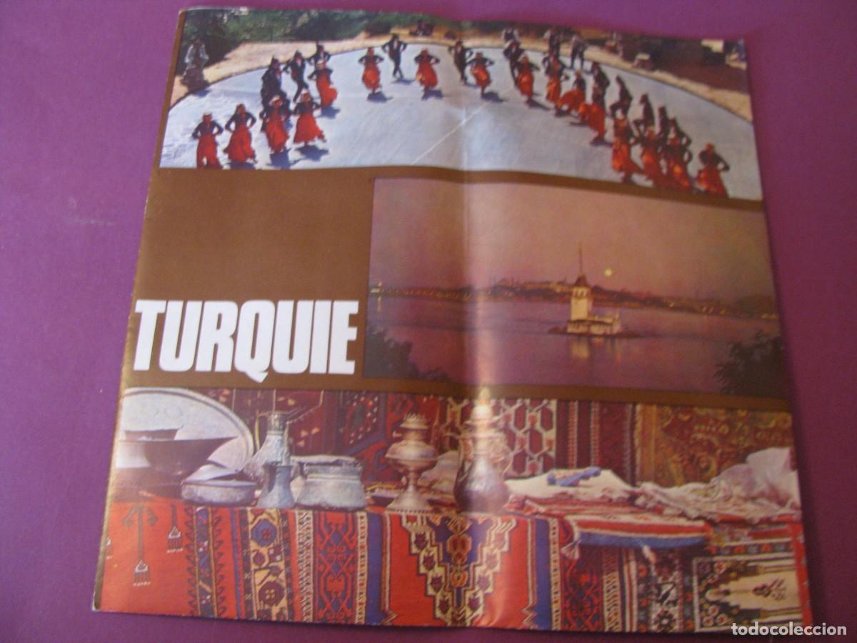 Folletos de turismo: FOLLETO DE TURISMO. TURQUIA. 1982
