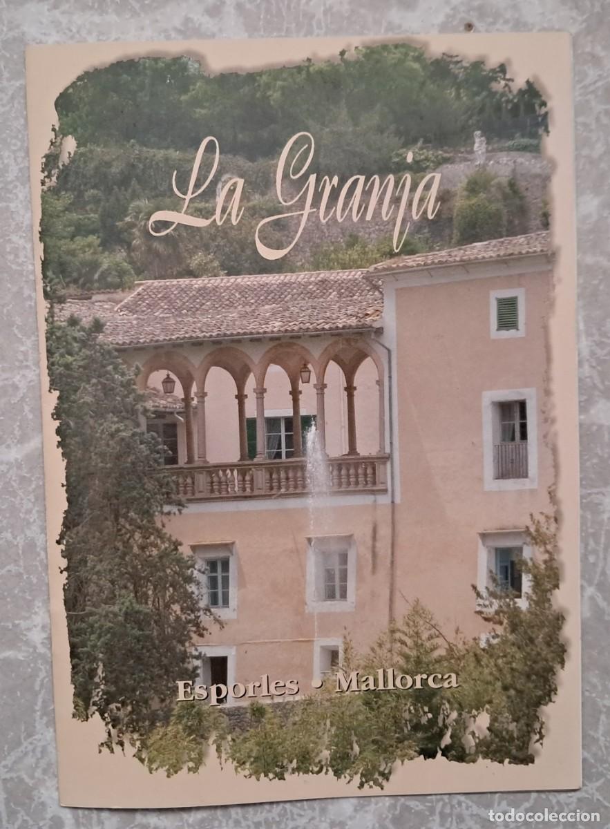 Folletos de turismo: folleto de turismo, La granja, Esporles, Mallorca.