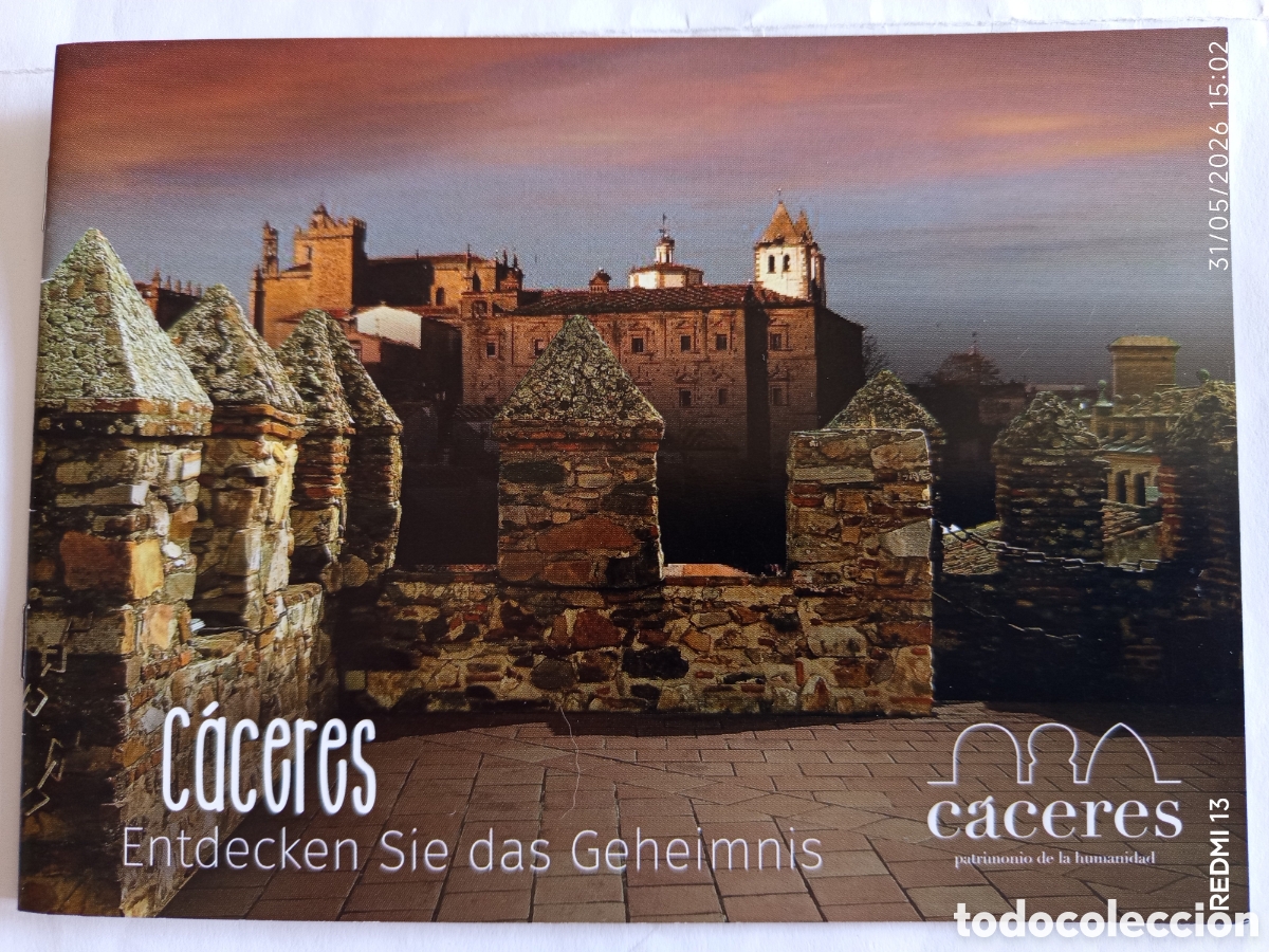 Folletos de turismo: C&Aacute;CERES. Entdecken Sie das Geheimnis
