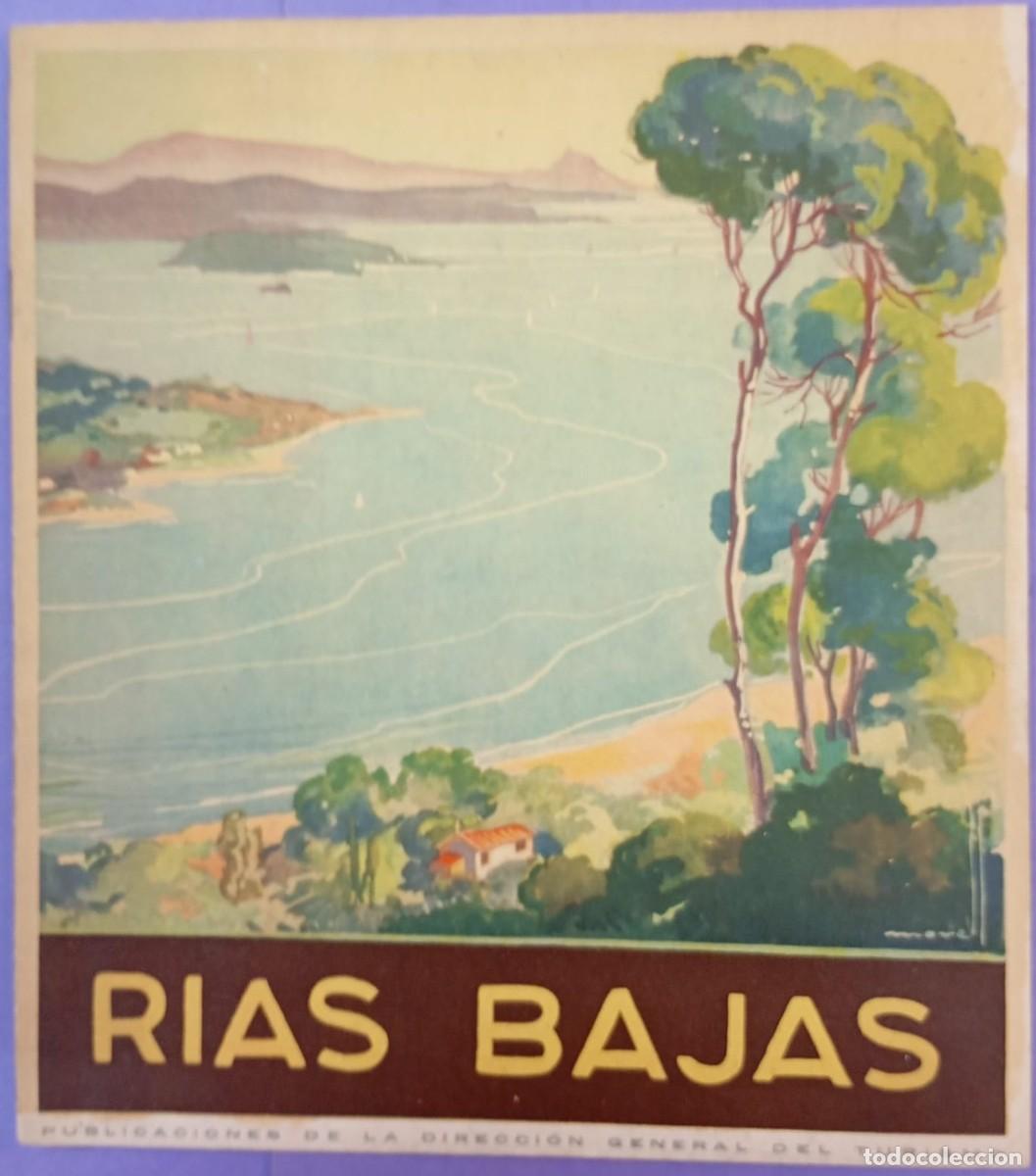 Folletos de turismo: Gu&iacute;a Tur&iacute;stica R&iacute;as Bajas &ndash; Publicaci&oacute;n Oficial de Turismo, A&ntilde;os 30. Josep Morell Mac&iacute;as