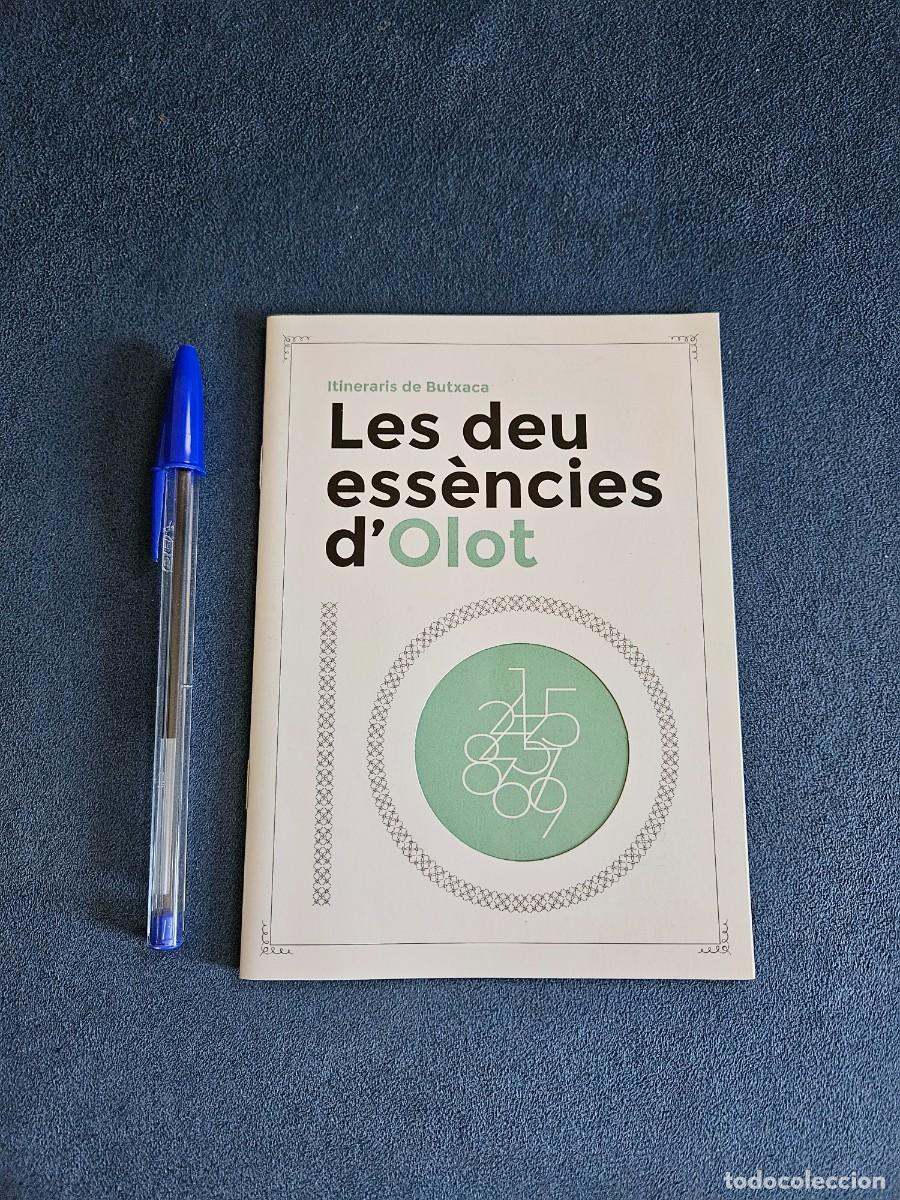 Folletos de turismo: Folleto &rdquo; Les Deu Ess&eacute;ncies D&acute;Olot &rdquo; (Las Diez Esencias De Olot) Itinerarios De Bolsillo.