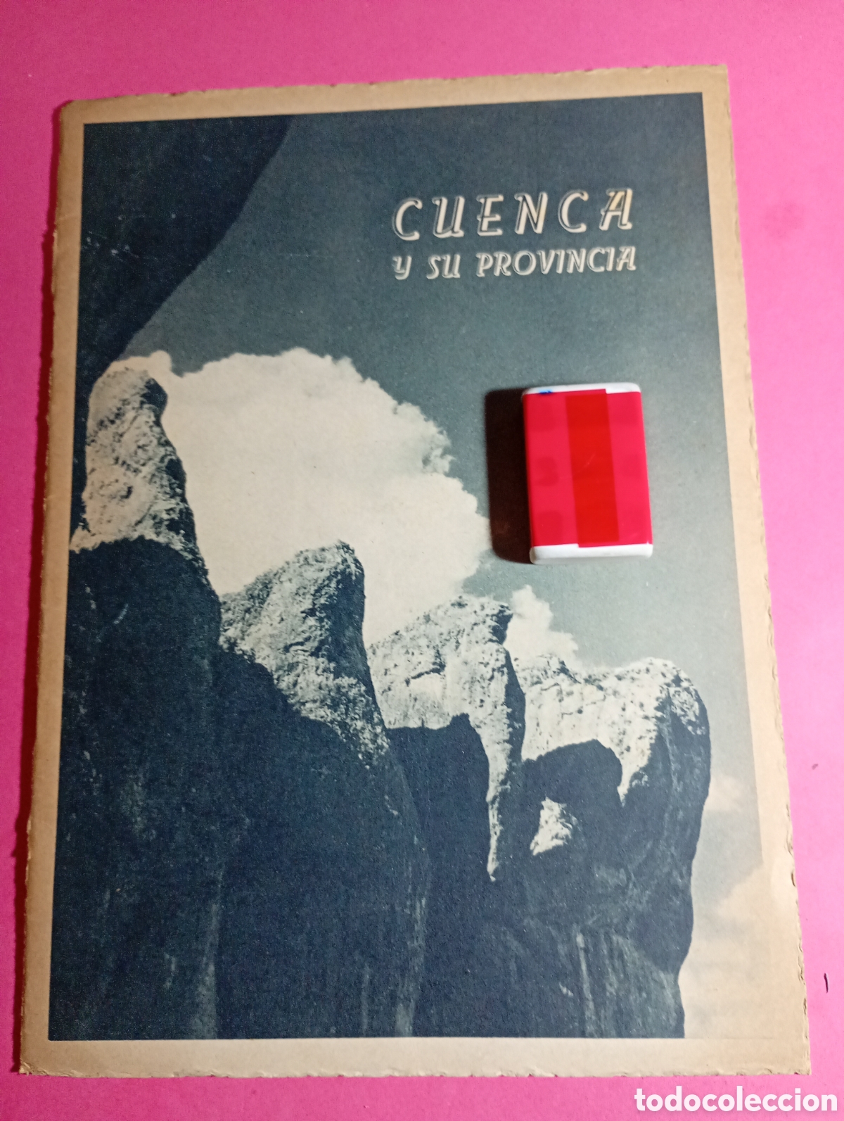 Folletos de turismo: CUENCA Y SU PROVINCIA PUBLICACIONES JUNTA PROVINCIAL DEL TURISMO texto castellano, ingl&eacute;s y franc&eacute;s
