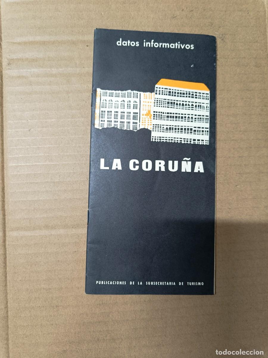 Folletos de turismo: ANTIGUO FOLLETO TURISTICO DE LA CORU&Ntilde;A, 1965 , GALICIA -P25