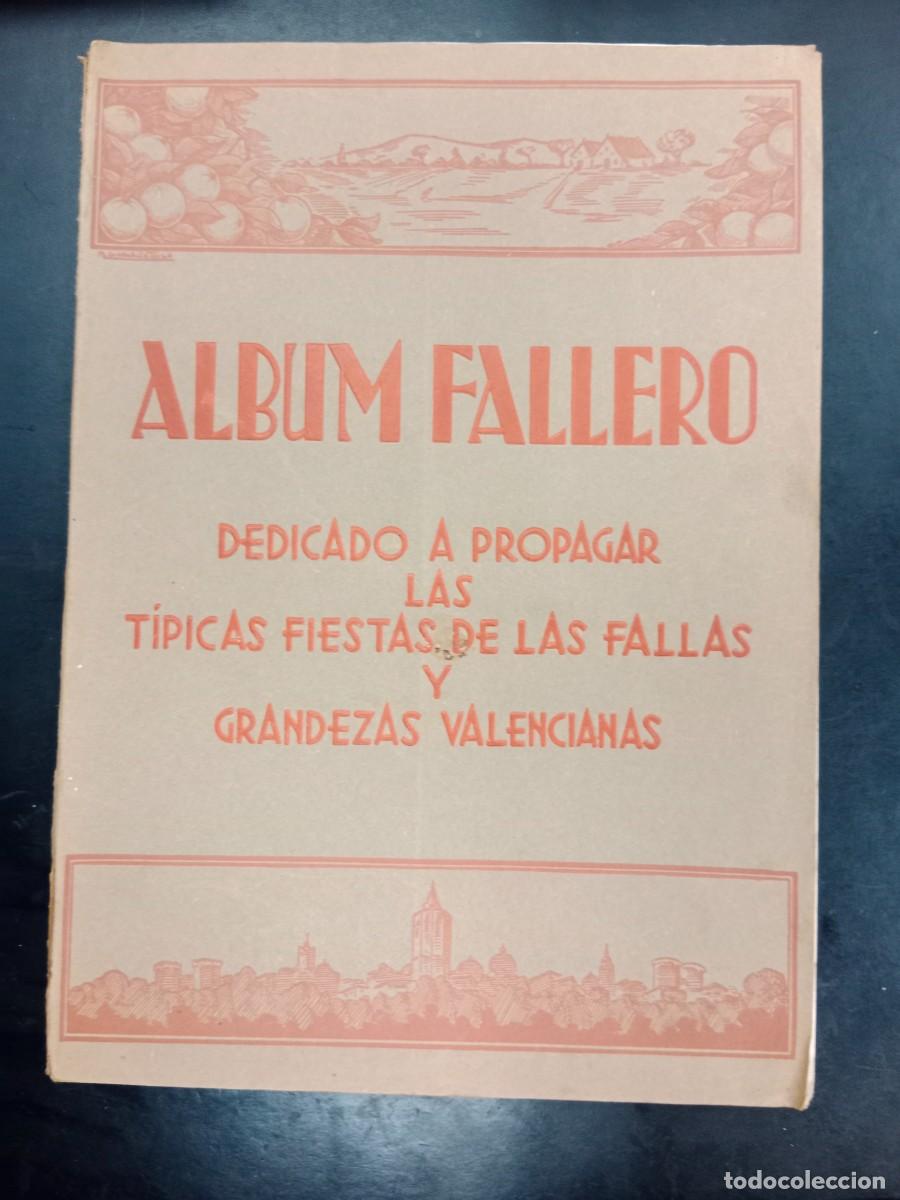Folletos de turismo: ALBUM FALLERO - 1935 RIVADENEYRA - TIPICAS FIESTAS DE LOAS FALLAS Y GRANDEZAS VALENCIANAS
