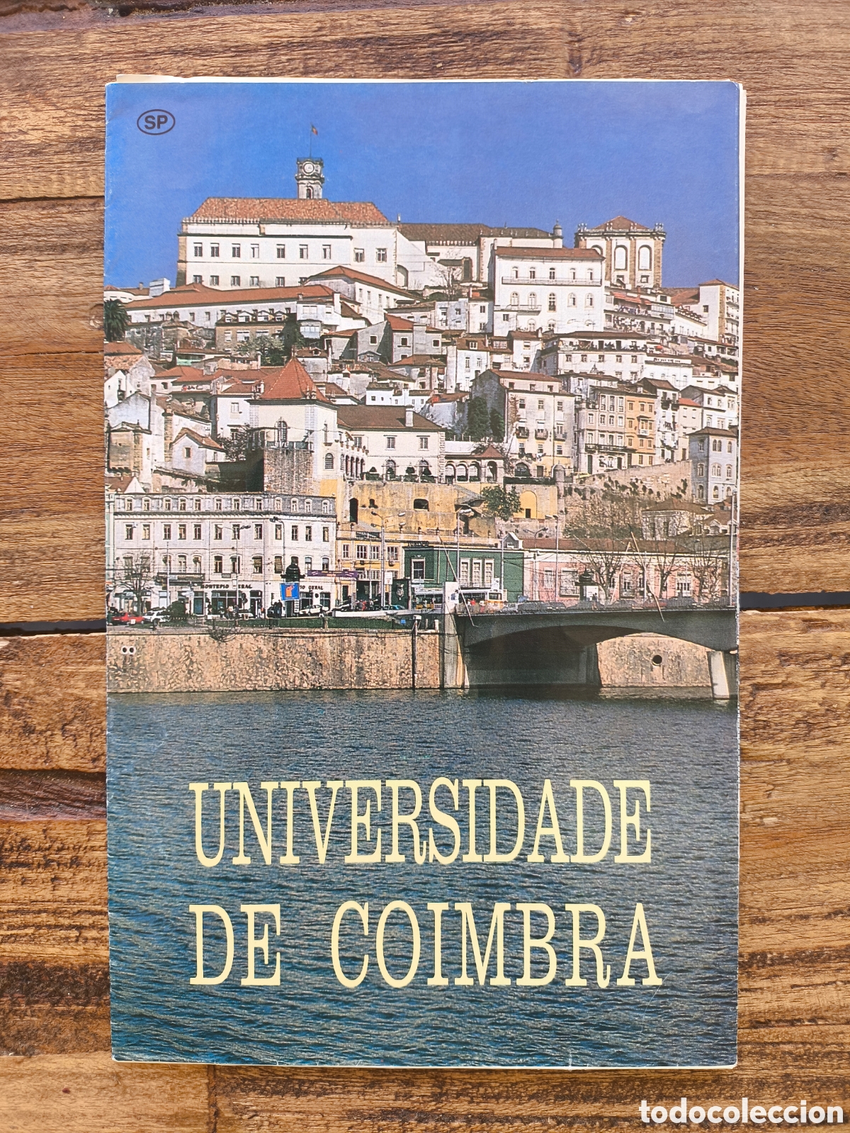 Folletos de turismo: Folleto guia desplegable turismo Universidad Universidade de Coimbra Portugal