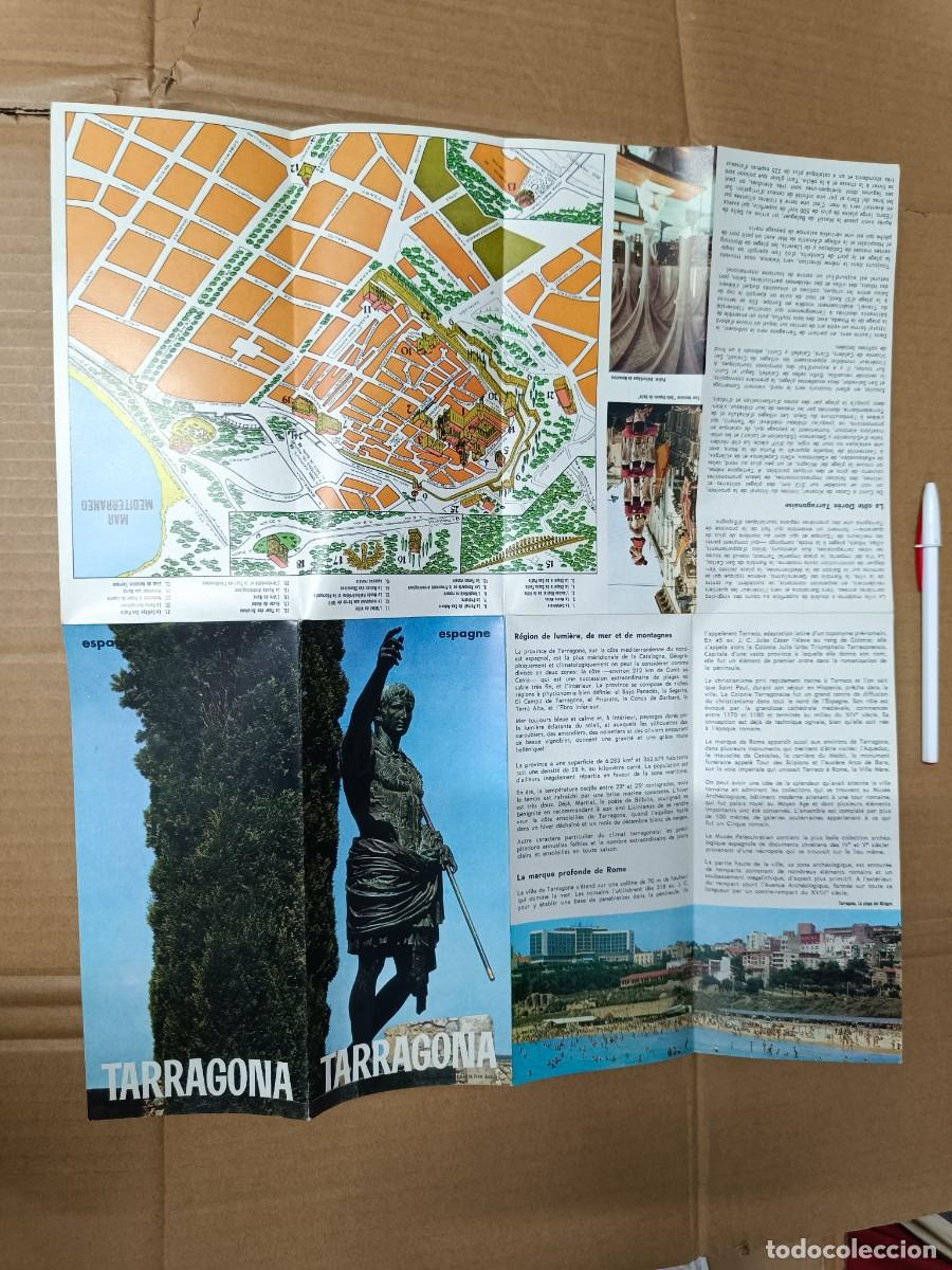 Folletos de turismo: ANTIGUO FOLLETO DE TURISMO DE TARRAGONA, EN FRANCES -P25