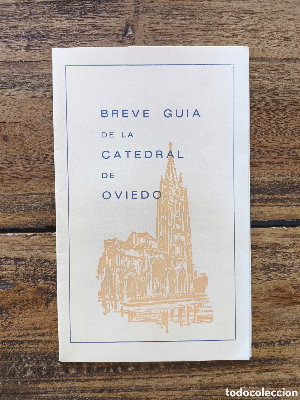 Folletos de turismo: Folleto breve guia informaci&oacute;n turismo Catedral de Oviedo