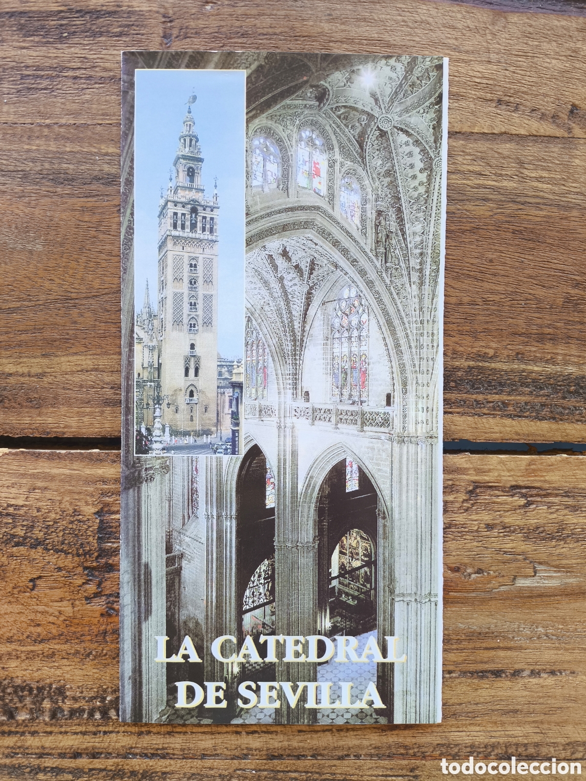 Folletos de turismo: Folleto guia desplegable informaci&oacute;n turismo Catedral de Sevilla