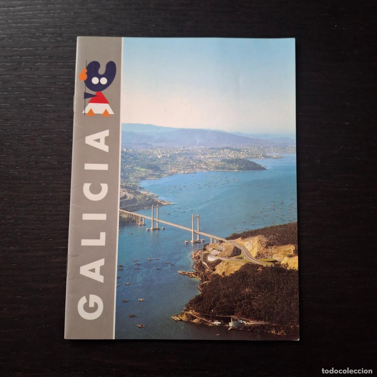 Folletos de turismo: GALICIA - GUIA TURISTICA - A&Ntilde;O 1992 - TEXTOS EN INGLES XACOBEO &acute;93