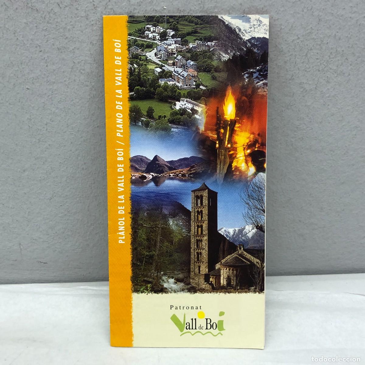 Folletos de turismo: PL&Agrave;NOL DE LA VALL DE BO&Iacute; - PLANO - PATRONAT VALL DE BO&Iacute; / 1212