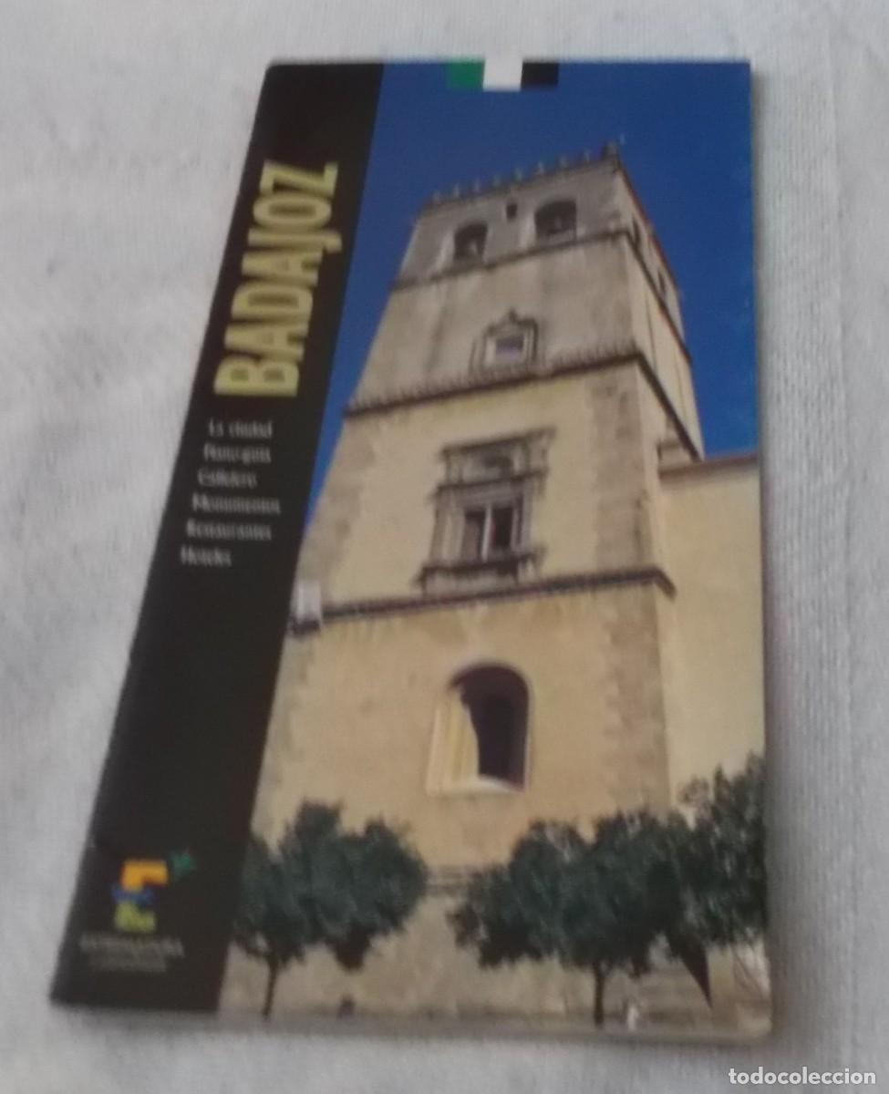 Folletos de turismo: folleto de Badajoz a&ntilde;o 1999
