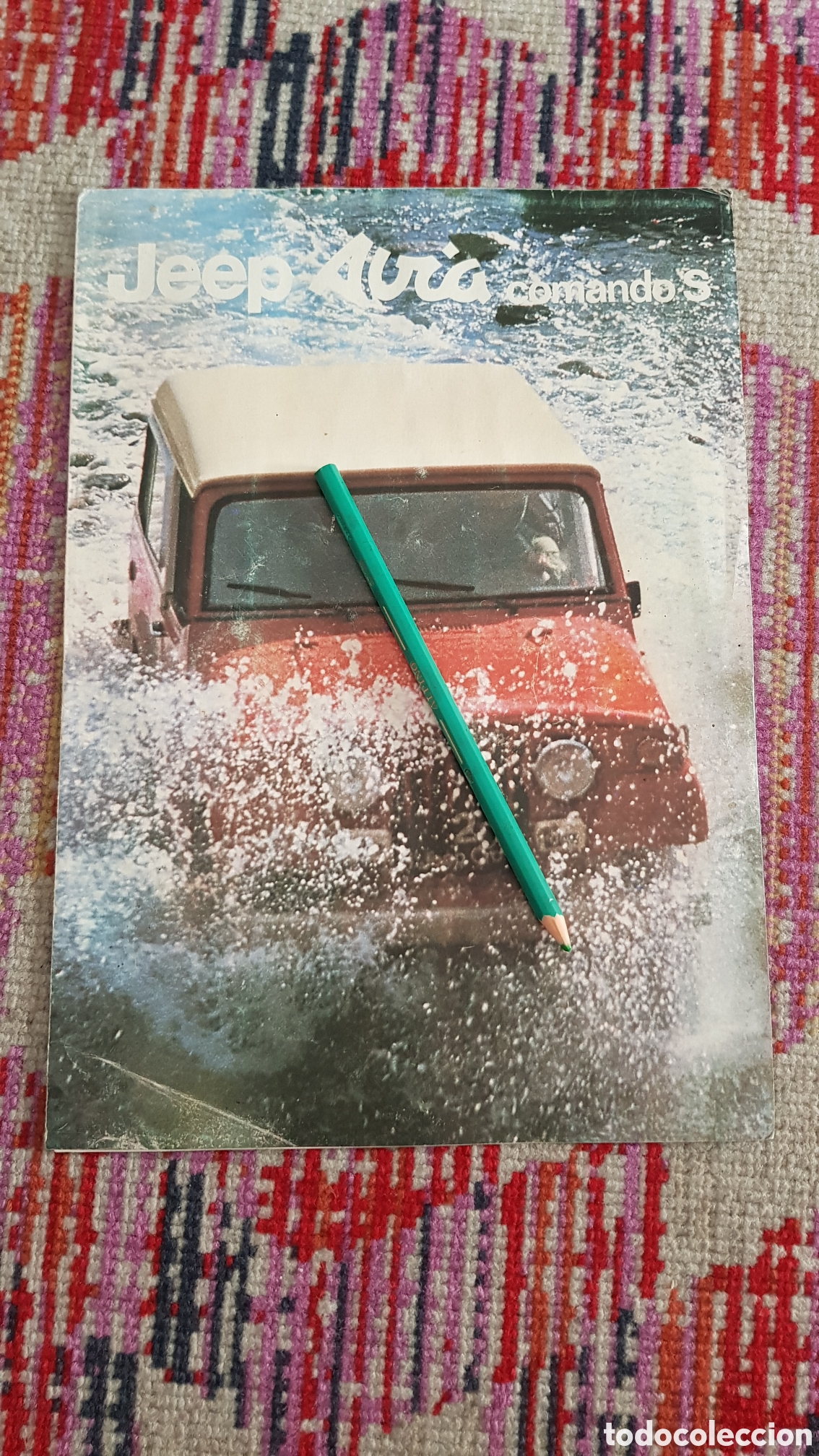 Folletos de turismo: Catalogo Jeep Avia Comando S