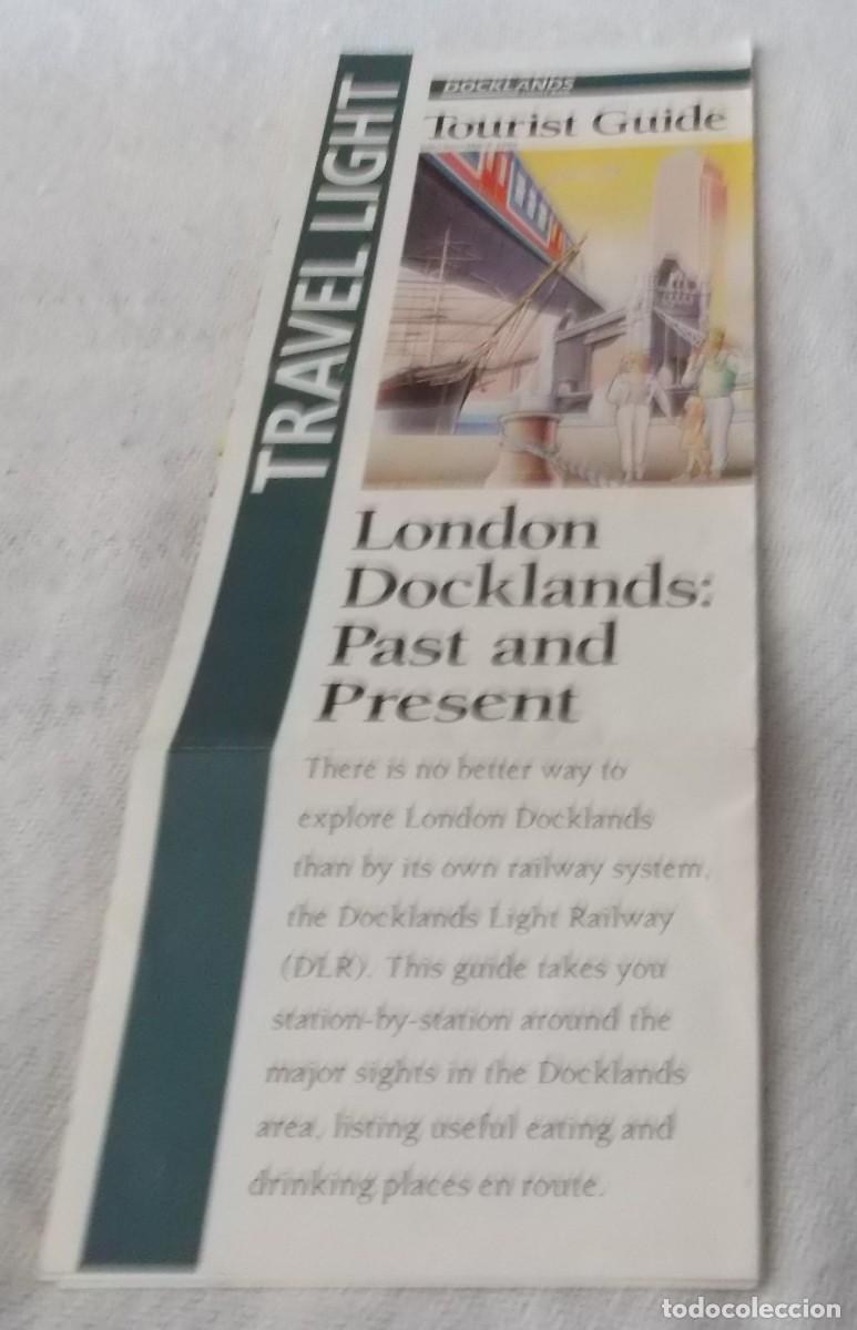 Folletos de turismo: folleto tourist guide London sitios de interes + plano