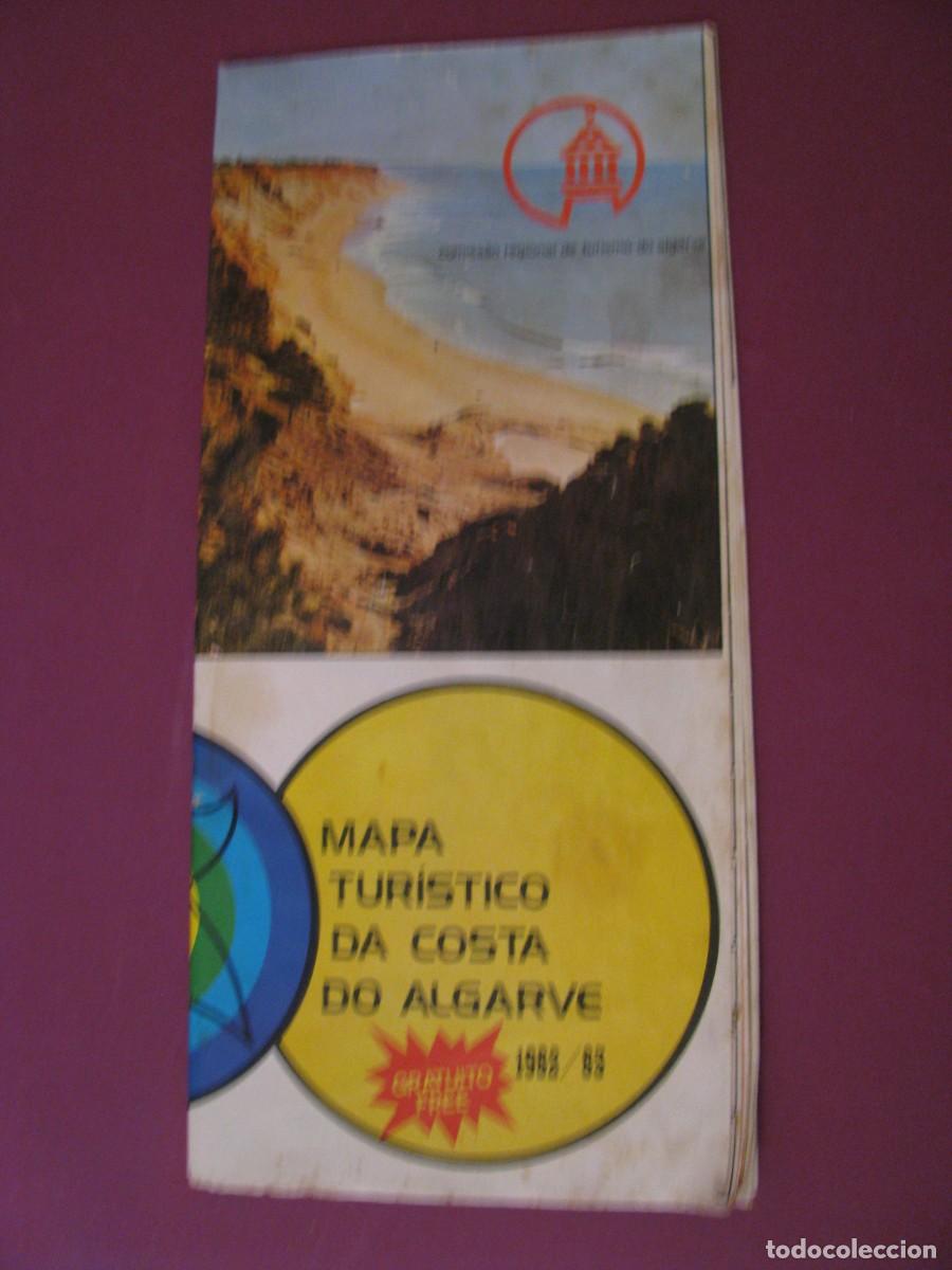 Folletos de turismo: FOLLETO DE TURISMO DE PORTUGAL, ALGARVE. 1982/83