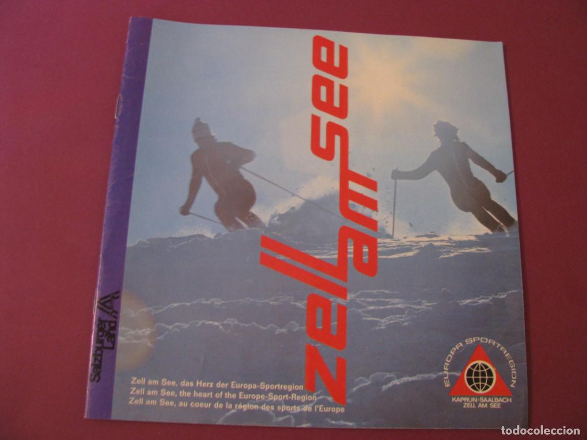 Folletos de turismo: FOLLETO DE TURISMO DE AUSTRIA. ZELL AM SEE. A&Ntilde;OS 70 O 80