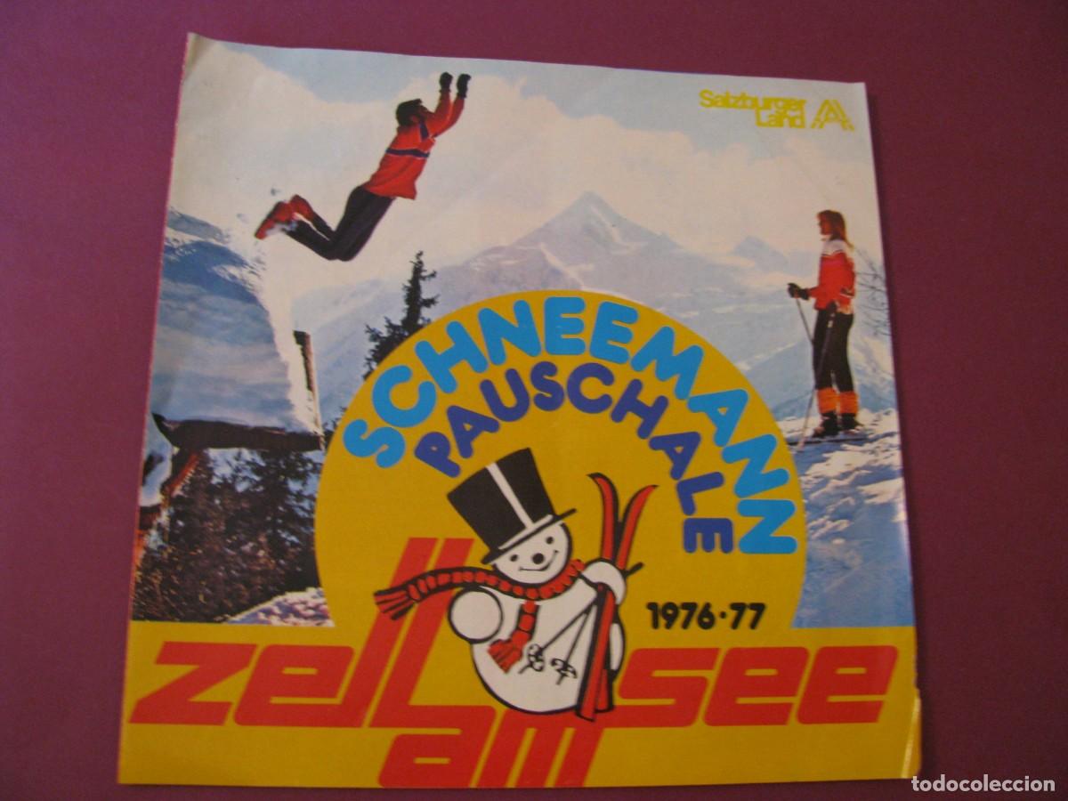 Folletos de turismo: FOLLETO DE TURISMO DE AUSTRIA. ZELL AM SEE. A&Ntilde;OS 70 O 80