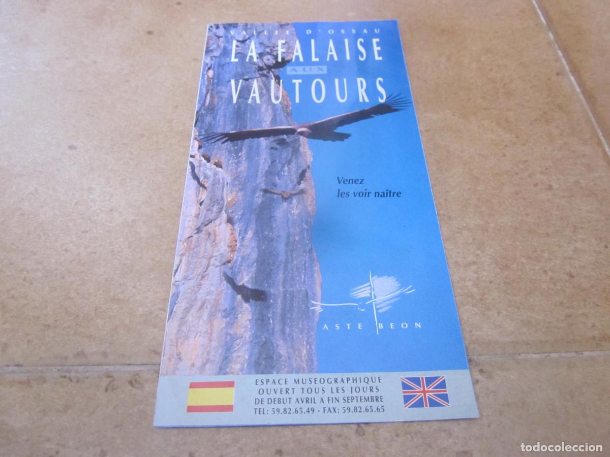Folletos de turismo: FOLLETO LA FALAISE AUX VAUTOURS - VALLE D&acute;OSSAU