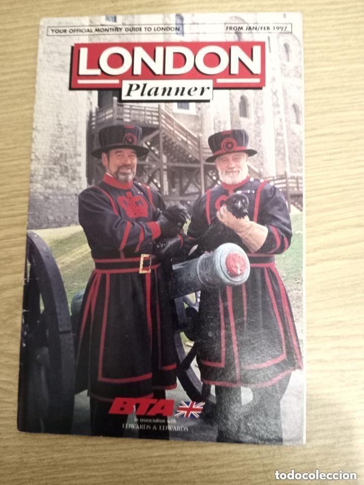 Folletos de turismo: London Planner Enero-Febrero 1997 -EN INGLES
