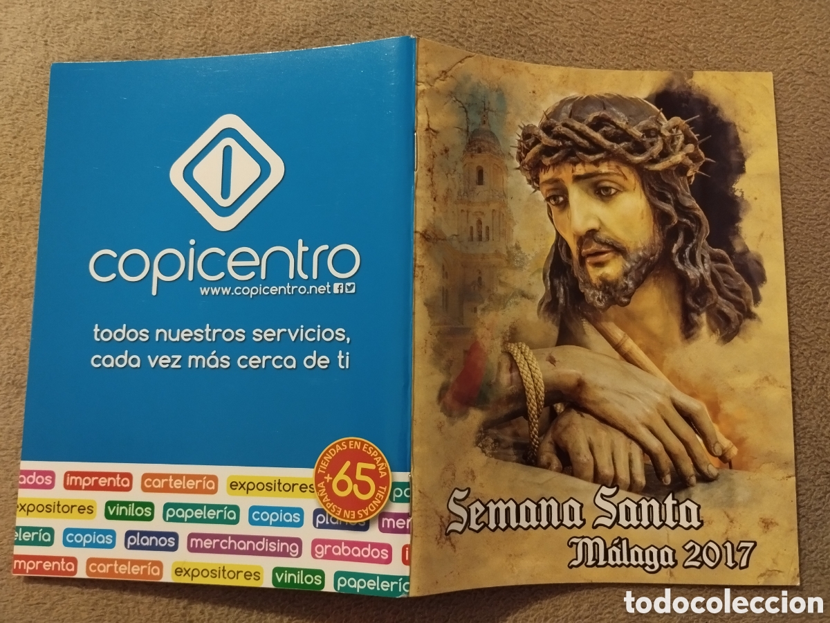 Folletos de turismo: Programa / Itinerario Semana Santa M&aacute;laga 2017