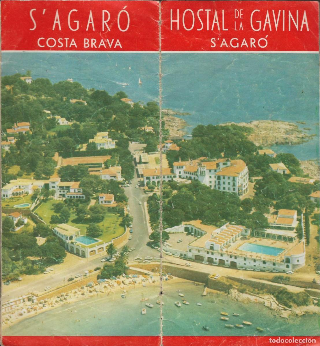 Folletos de turismo: HOSTAL LA GAVINA -- S'AGAR&Oacute;