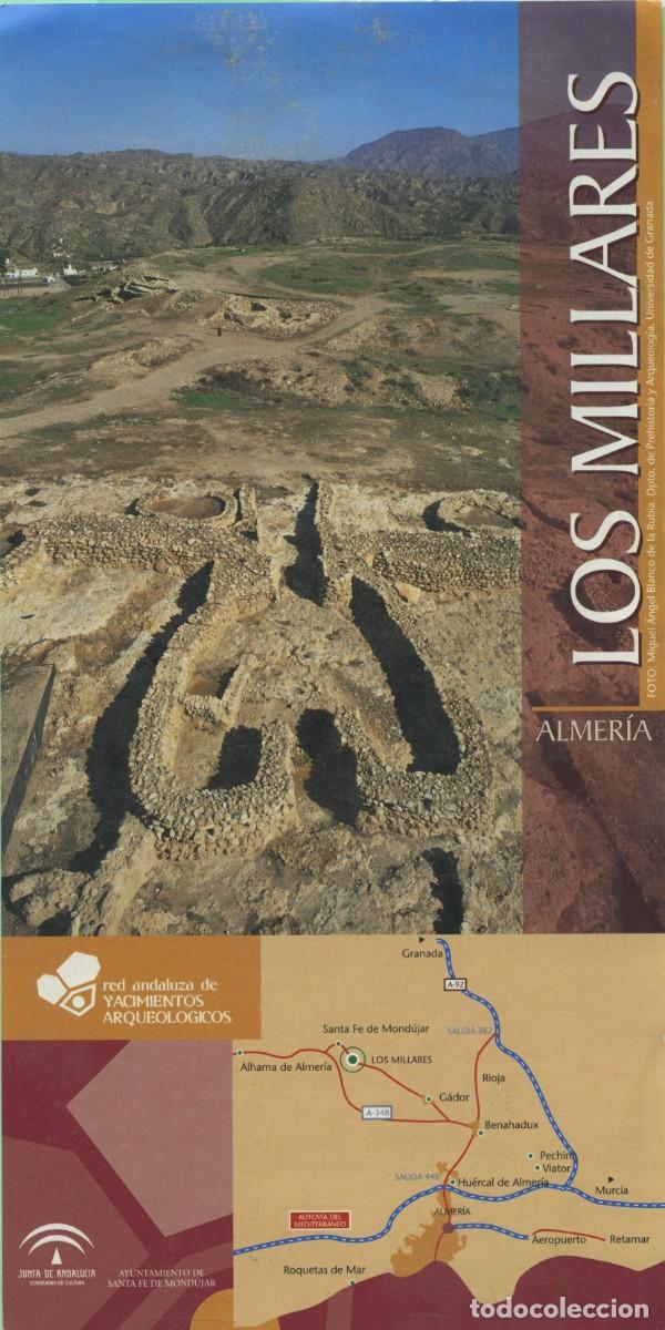 Folletos de turismo: Folleto yacimmiento de los Millares en Almer&iacute;a
