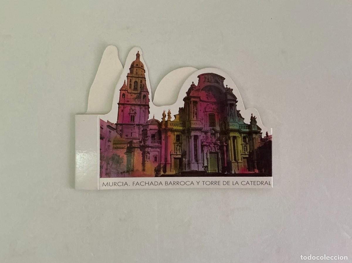 Folletos de turismo: Tarjetero Expositor Tur&iacute;stico Catedral de Murcia Ayuntamiento Murcia A&ntilde;os 90
