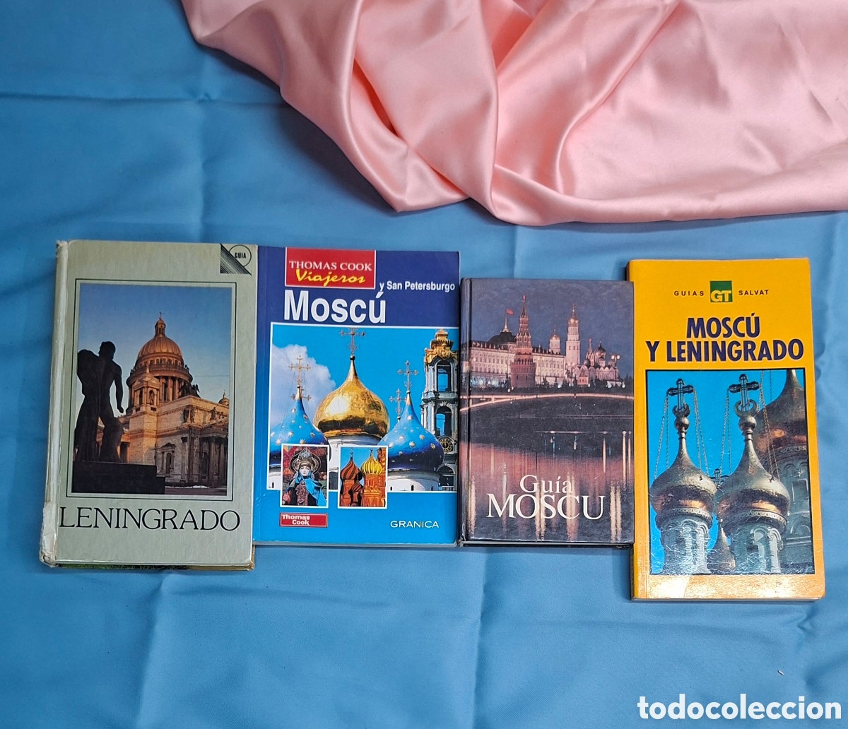 Folletos de turismo: Lote 4 Gu&iacute;as de Viaje Rusia