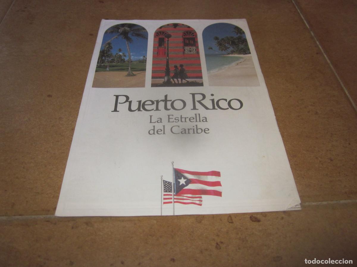 Folletos de turismo: FOLLETO PUERTO RICO LA ESTRELLA DEL CARIBE - COMPA&Ntilde;IA DE TURISMO DE PUERTO RICO - 1992