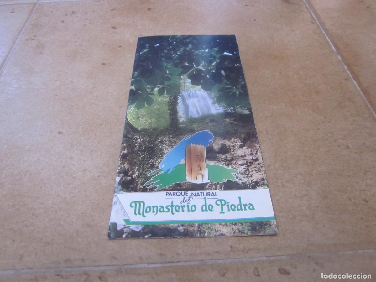 Folletos de turismo: FOLLETO PARQUE NATURAL DEL MONASTERIO DE PIEDRA - A&Ntilde;OS 90