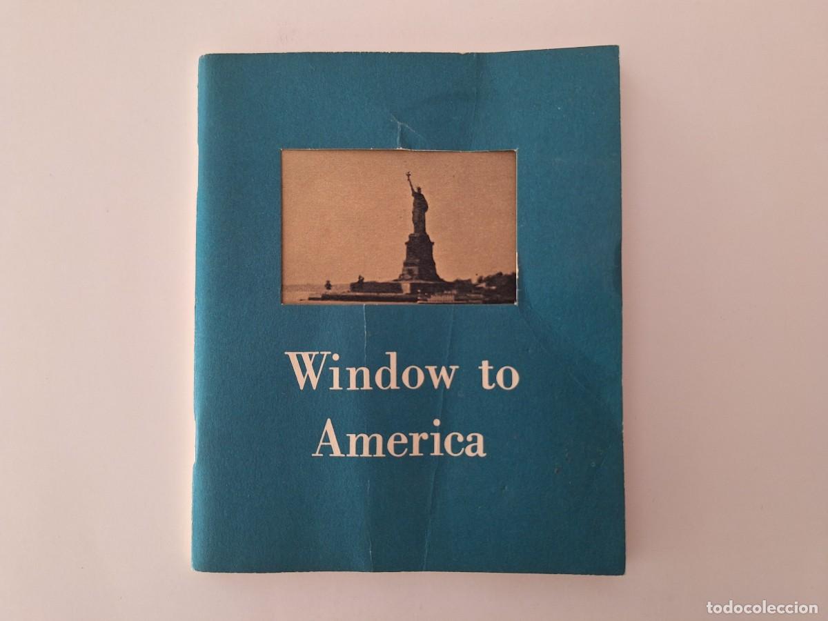 Folletos de turismo: WINDOW TO AMERICA VENTANA A AMERICA FOLLETO TURISMO 1958 RV TEXTO EN INGLES