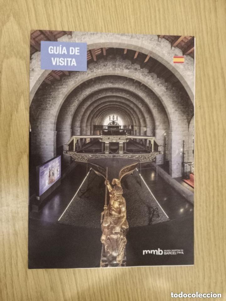 Folletos de turismo: GUIA DE VISITA - MUSEU MARITIM DE BARCELONA -A&Ntilde;O 2008 -EN CASTELLANO