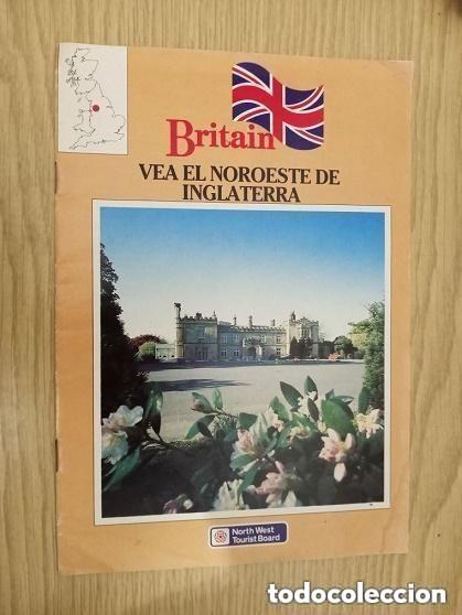Folletos de turismo: Guia turistica del Noroeste de Inglaterra Gran Breta&ntilde;a - Folleto en espa&ntilde;ol -leer detalles