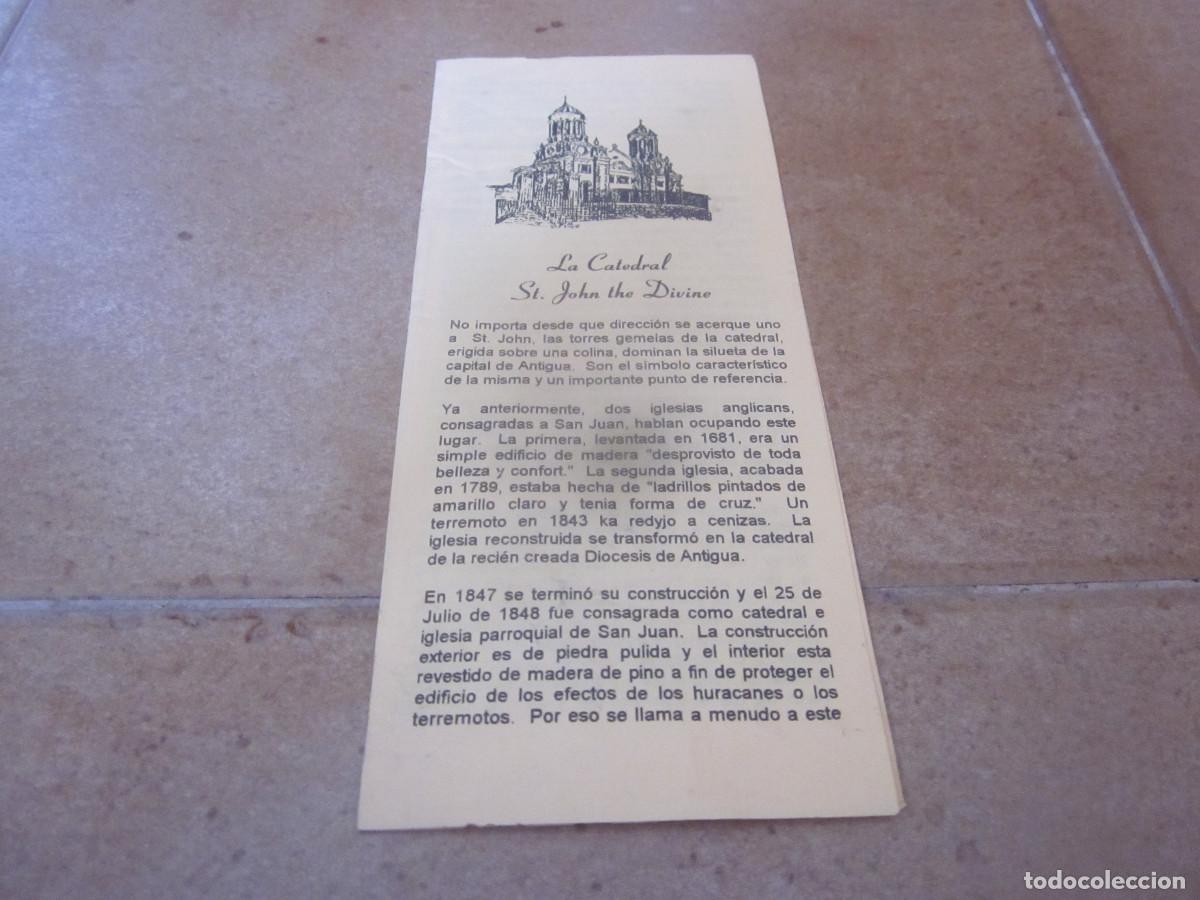 Folletos de turismo: FOLLETO LA CATEDRAL ST. JOHN THE DIVINE - 1998