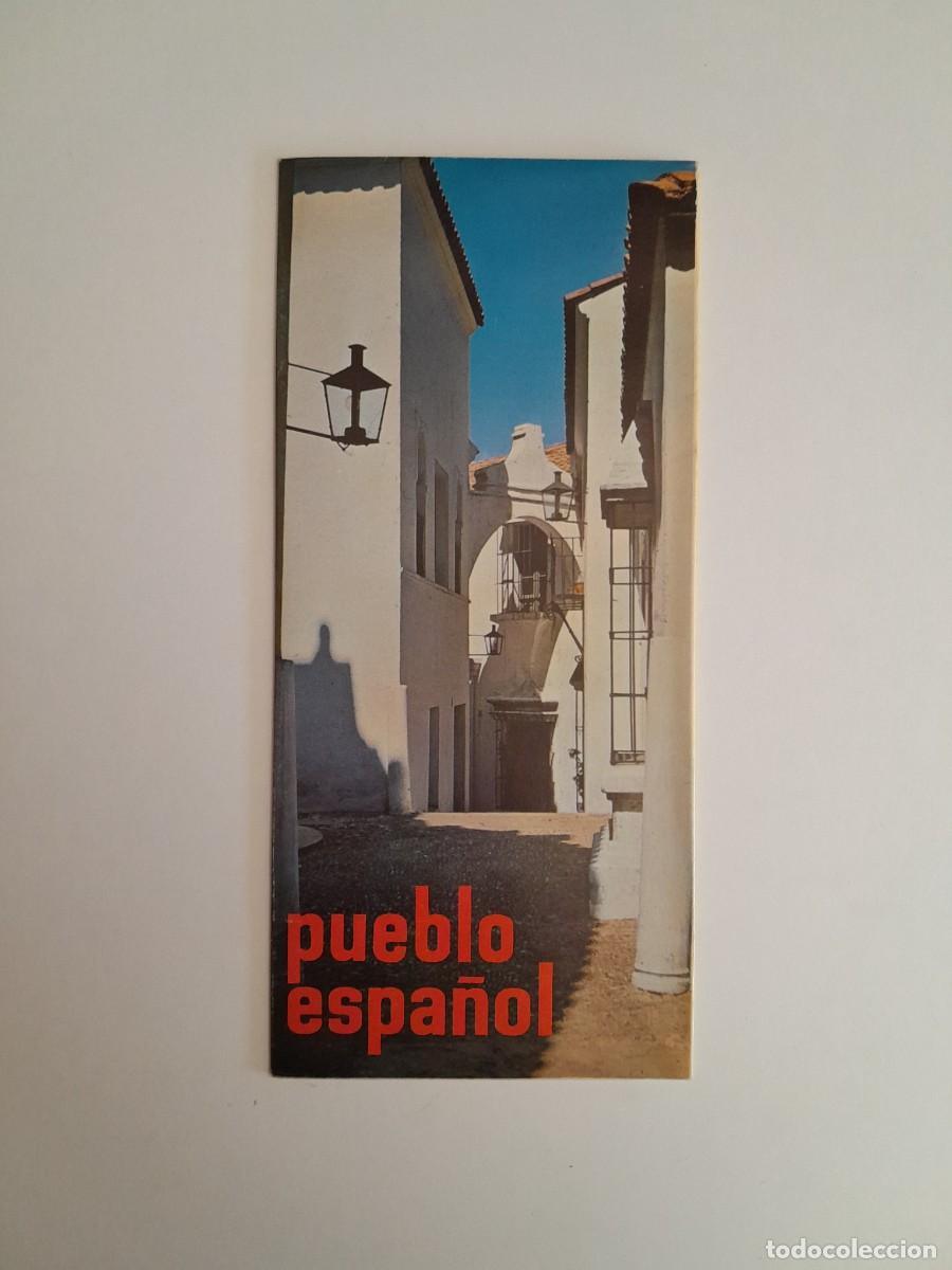 Folletos de turismo: GU&Iacute;A TUR&Iacute;STICA DEL PUEBLO ESPA&Ntilde;OL DE BARCELONA (BARCELONA, 1959)