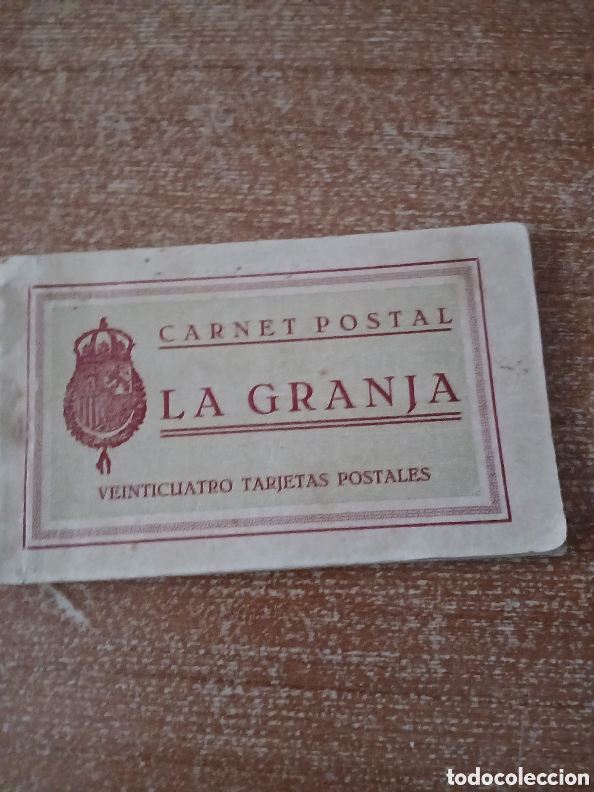 Folletos de turismo: Carnet postal La Granja