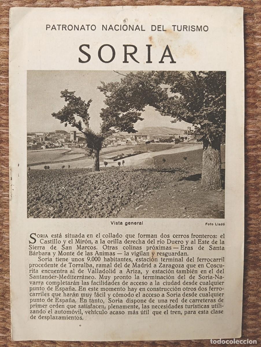 Folletos de turismo: SORIA - PATRONATO NACIONAL DE TURISMO