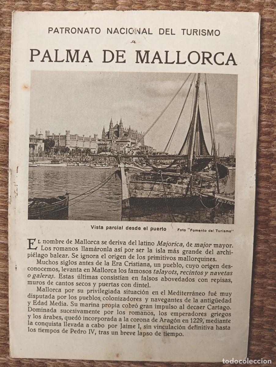 Folletos de turismo: PALMA DE MALLORCA - PATRONATO NACIONAL DE TURISMO
