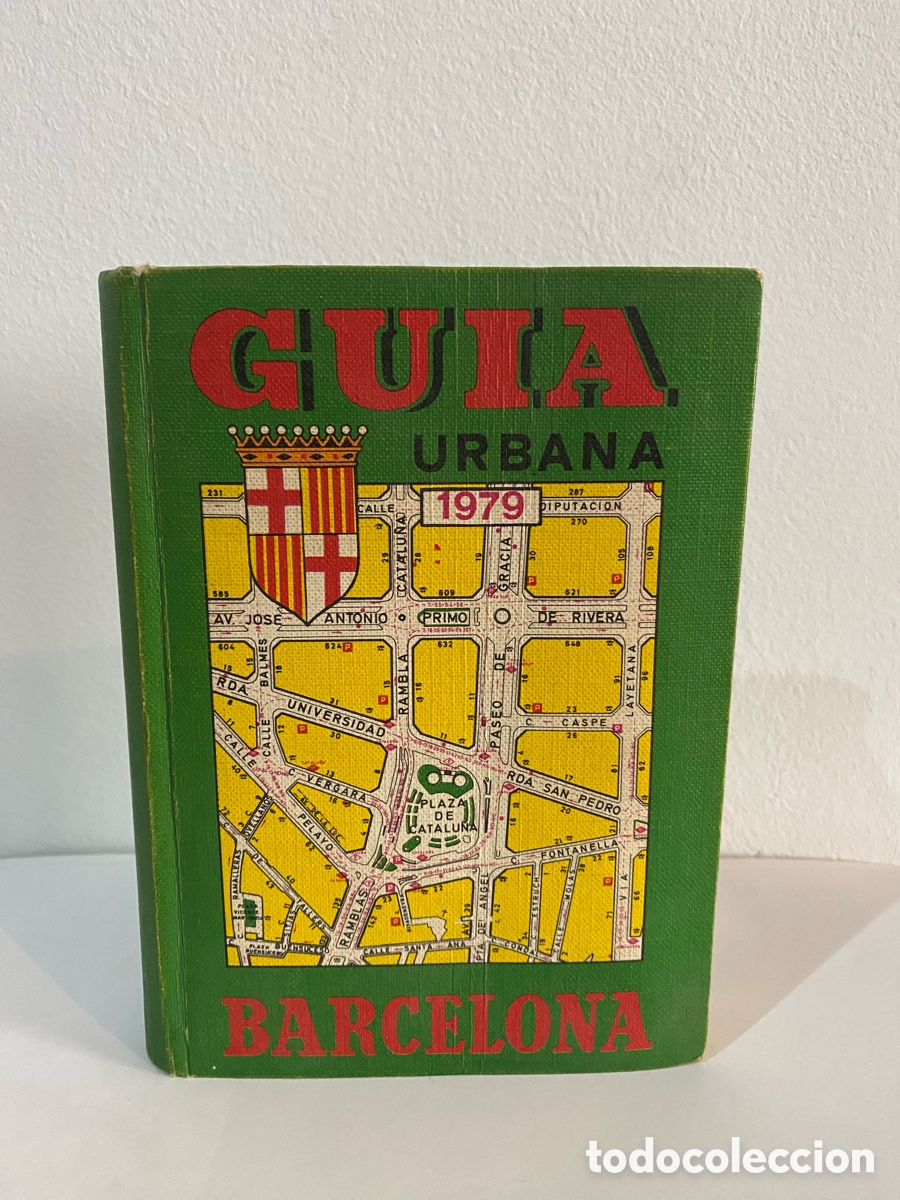 Folletos de turismo: Gu&iacute;a Urbana Barcelona 1979