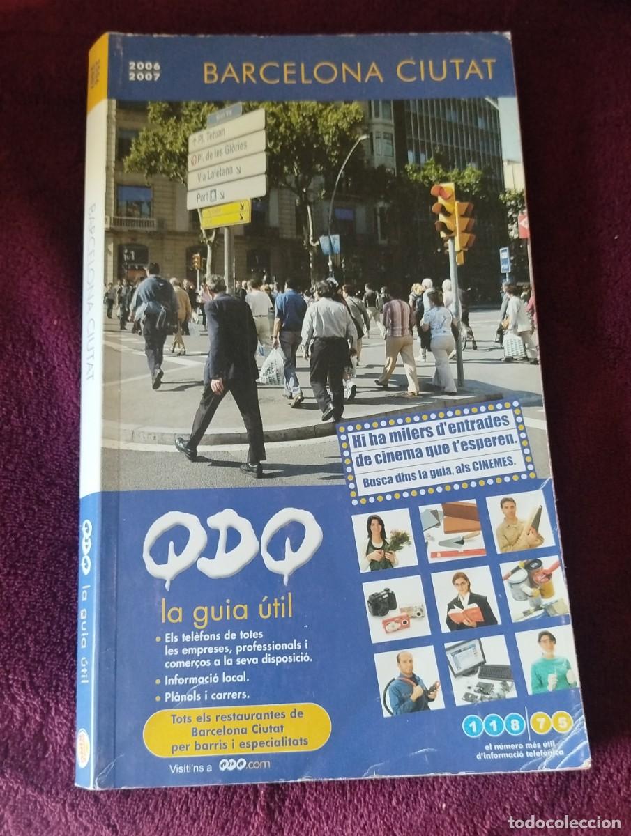 Folletos de turismo: guia QDQ barcelona 2006-2007