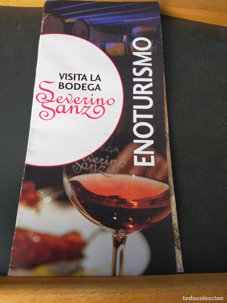 Folletos de turismo: MONTEJO DE LA VEGA DE LA SERREZUELA. BODEGA SEVERINO SANZ. EN EL PARQUE NATURAL HOCES DEL R&Iacute;O. R&Iacute;AZA