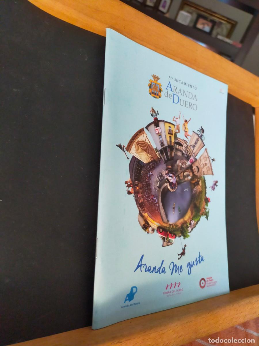 Folletos de turismo: ARANDA DE DUERO. ARANDA ME GUSTA. AYUNTAMIENTO ARANDA DE DUERO. EDITORIAL MIC. 2022