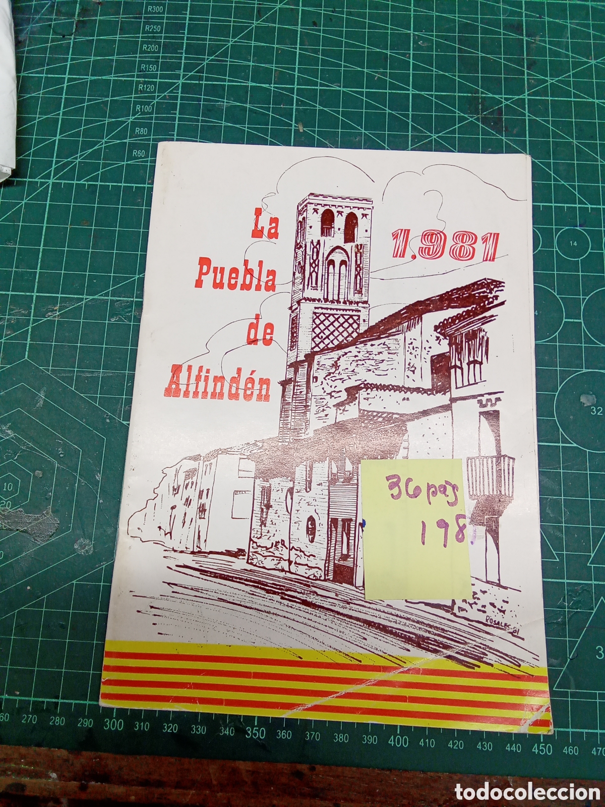 Travel Brochures: LA PUEBLA DE ALFIND&Eacute;N. FIESTA MAYOR DE 1981