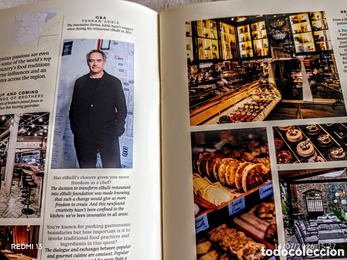Folletos de turismo: A CULINARY TOUR OF SPAIN